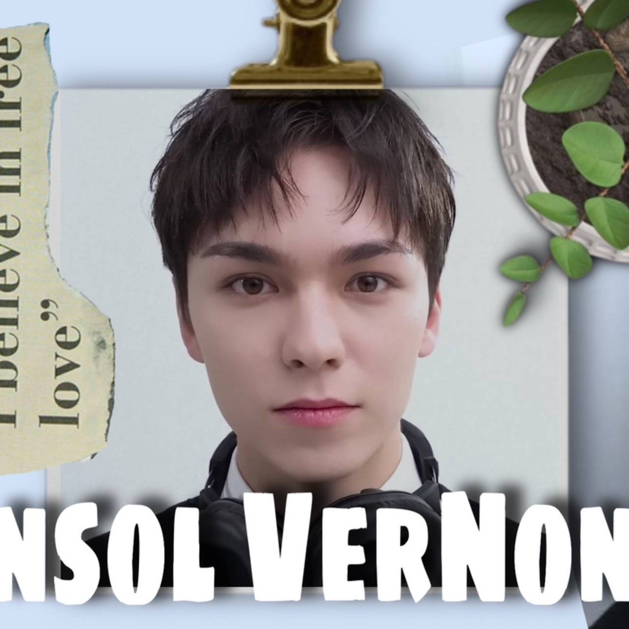 Recent activity shot of Vernon (SEVENTEEN)