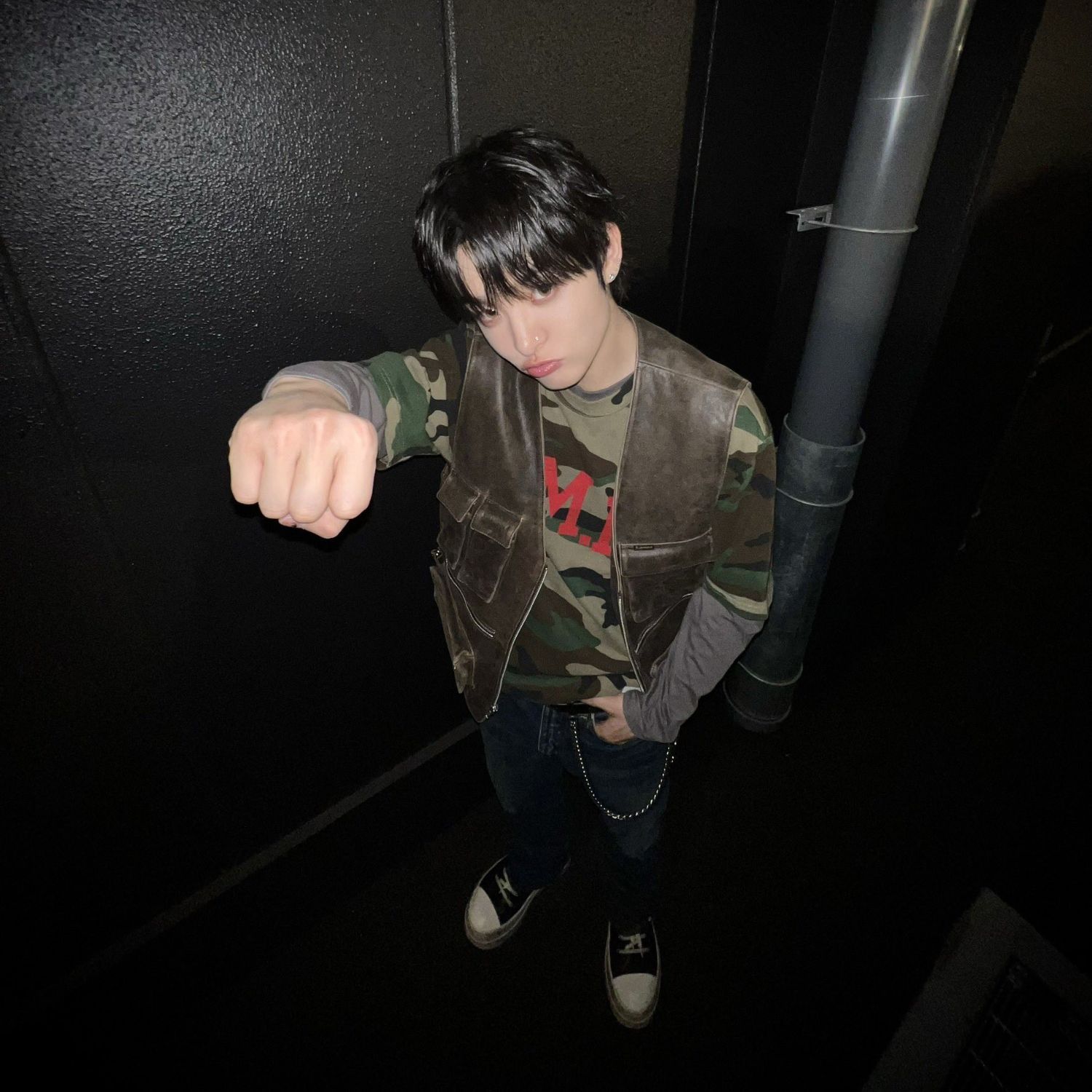 A moment captured by TREASURE's fan