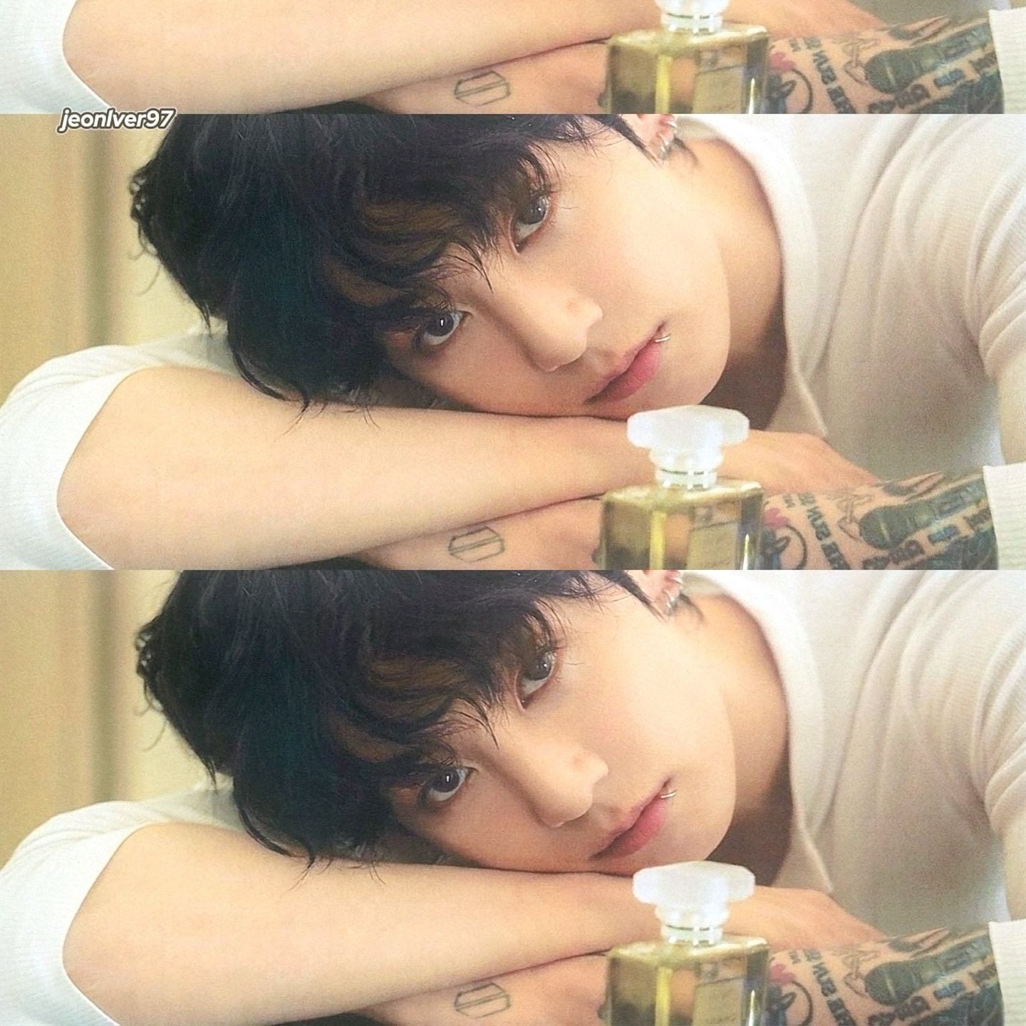 A moment captured by Jungkook (BTS)'s fan