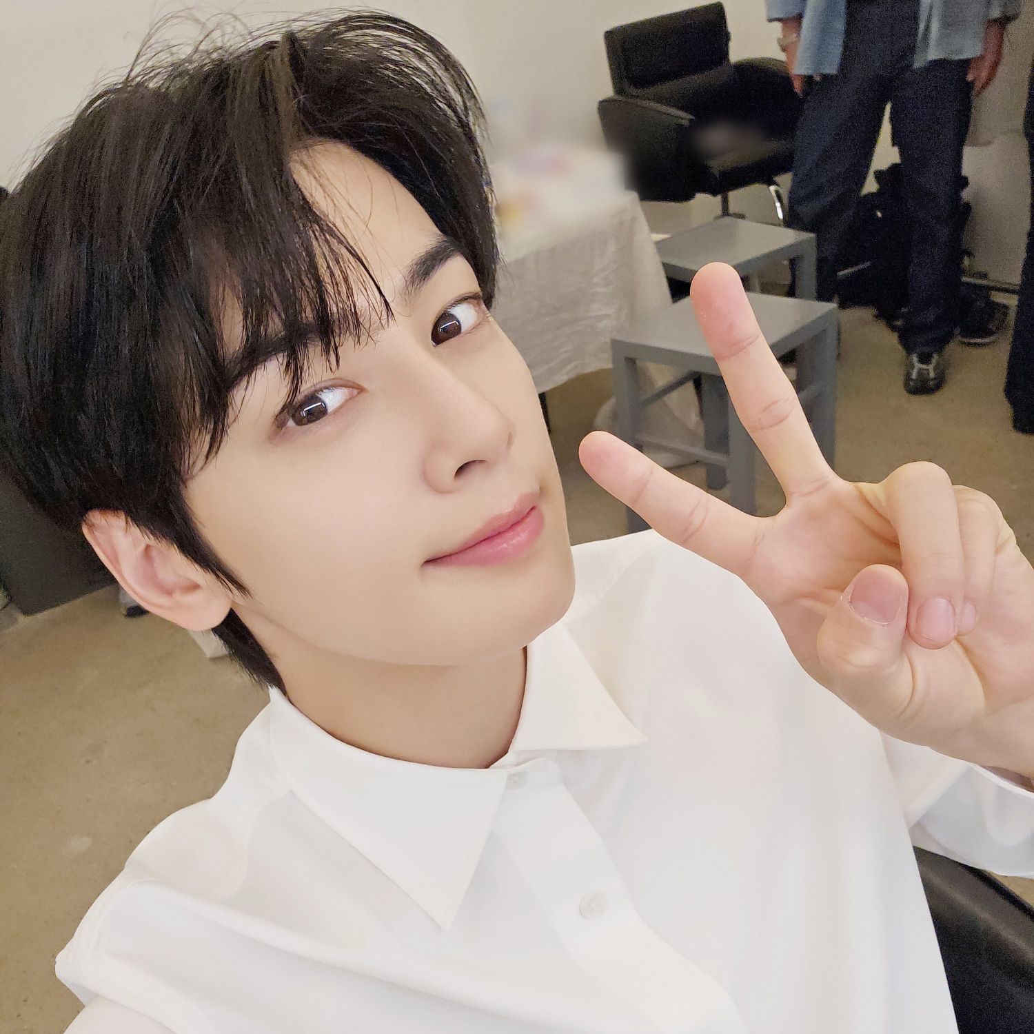 Recent activity shot of Eunwoo (ASTRO)