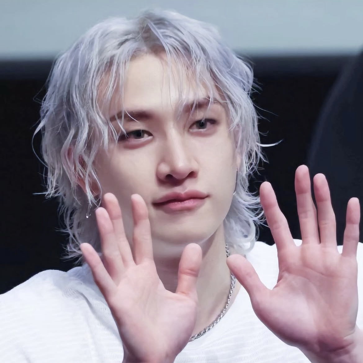 Recent activity shot of Bang Chan (Stray Kids)