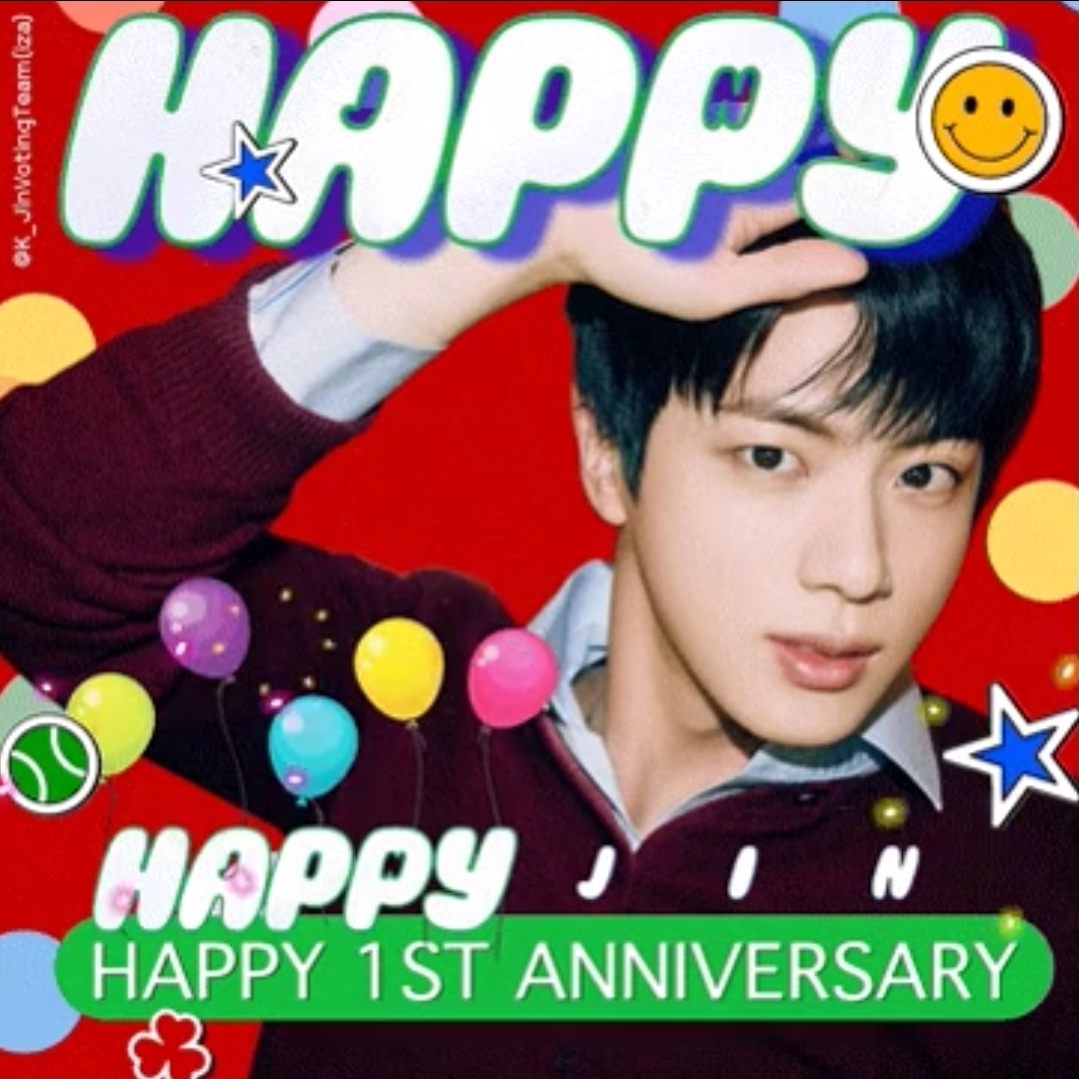 Recent activity shot of Jin (BTS)