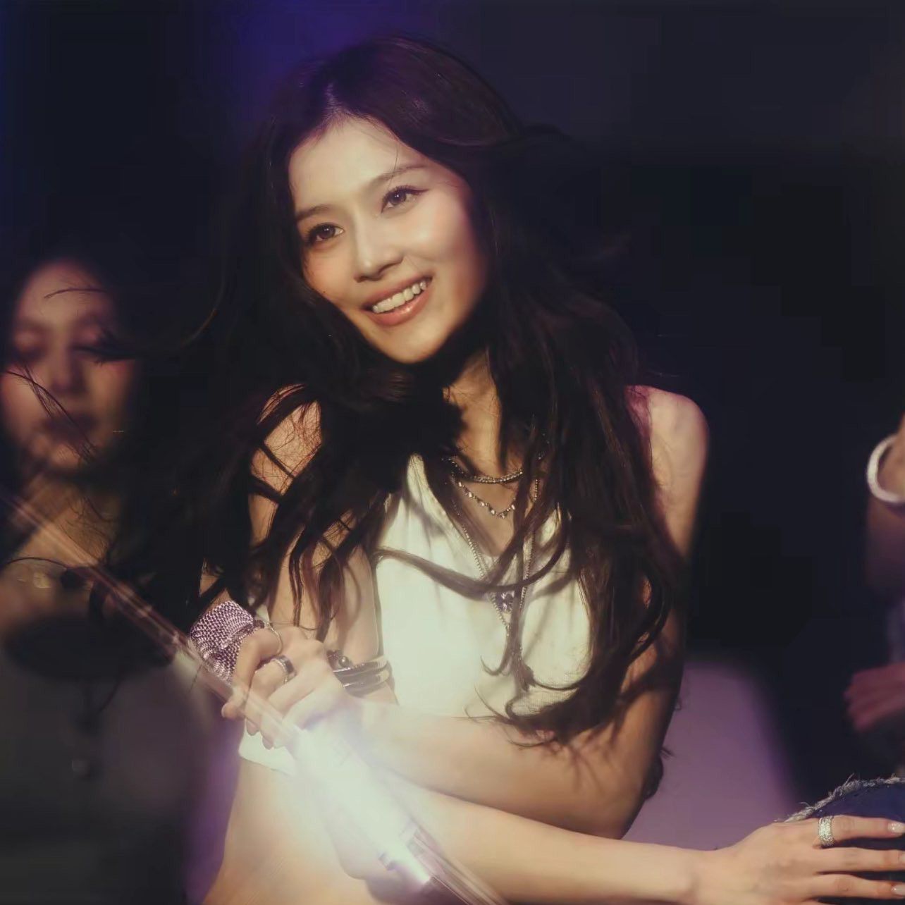 A moment captured by Sana (TWICE)'s fan