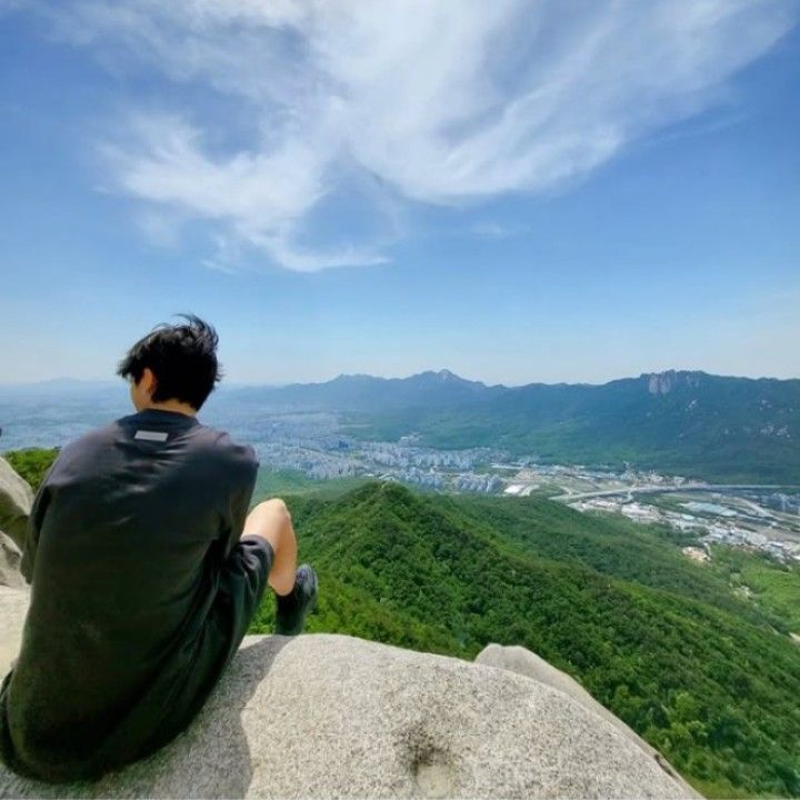 A moment captured by RM (BTS)'s fan