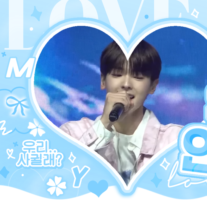 Behind-the-scenes cut of Kang Woojin