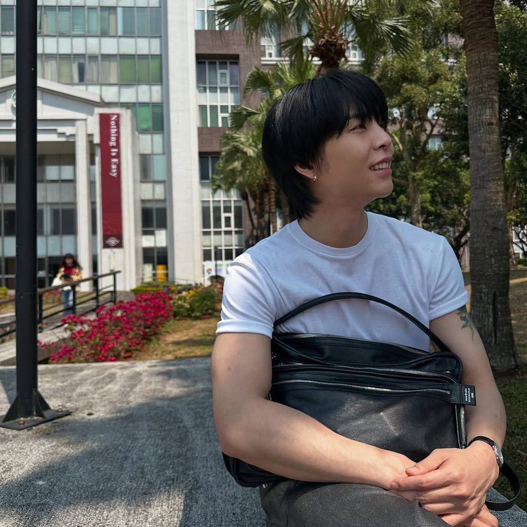 Recent activity shot of Johnny (NCT 127)