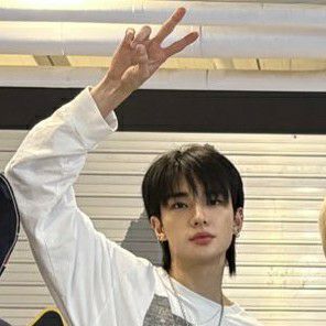 Recent activity shot of Hyunjin (Stray Kids)