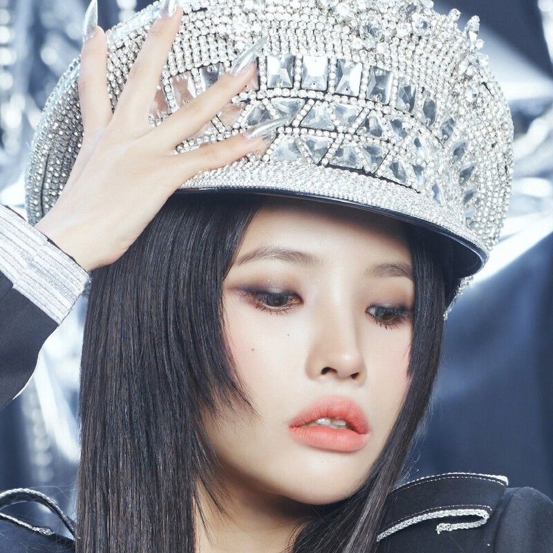 Recent activity shot of Soyeon (i-dle)