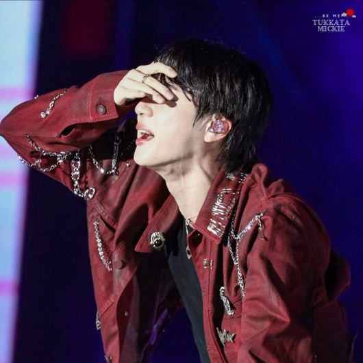 Foto aktivitas terbaru Jin (BTS)