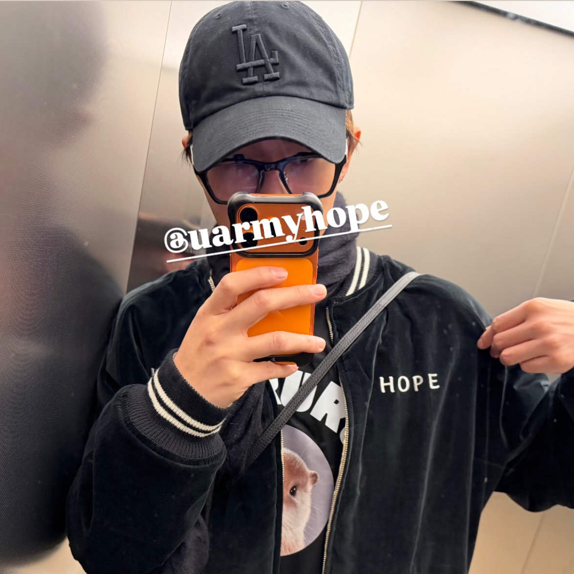 A moment captured by RM (BTS)'s fan