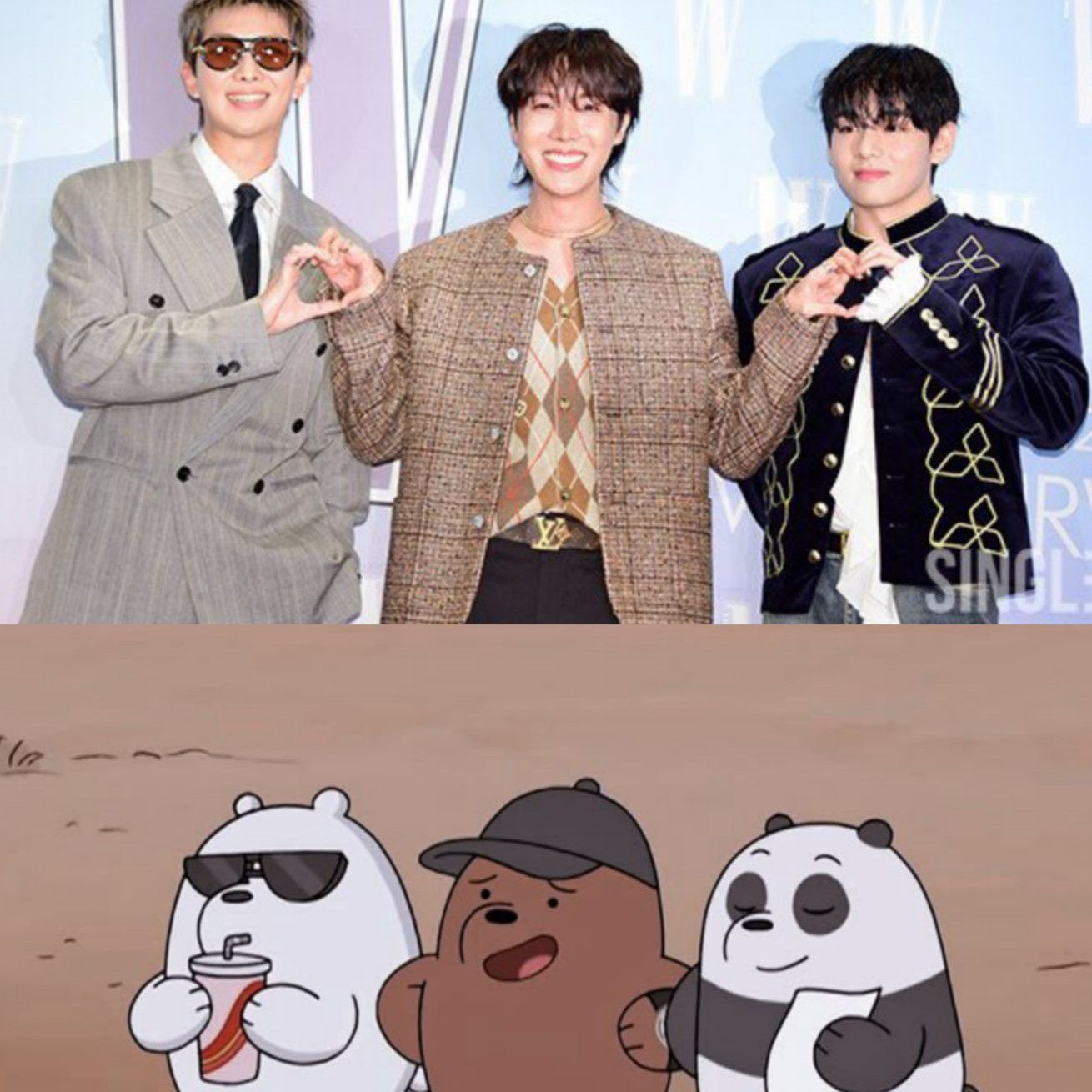 A moment captured by BTS's fan