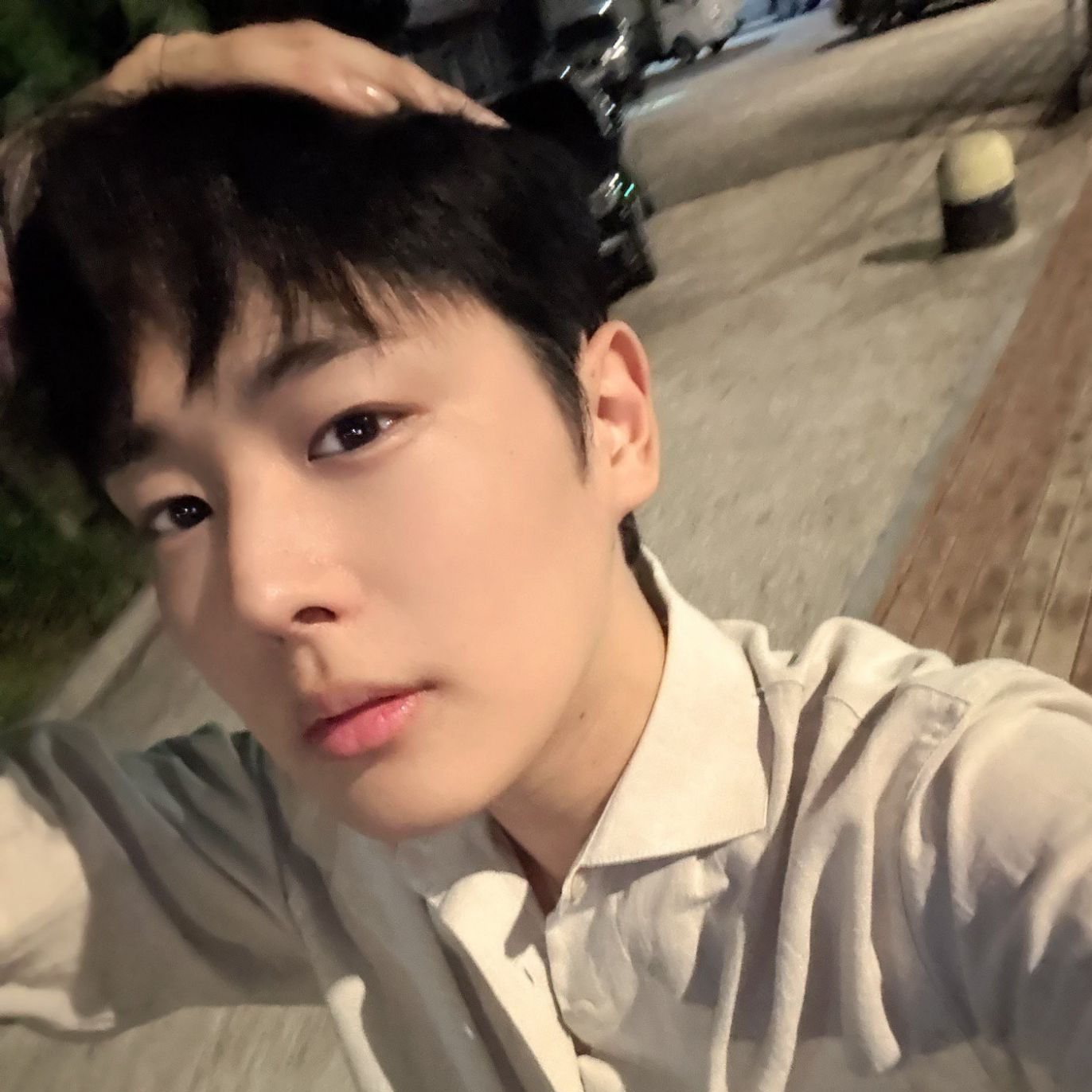 Behind-the-scenes cut of Choi Byungchan