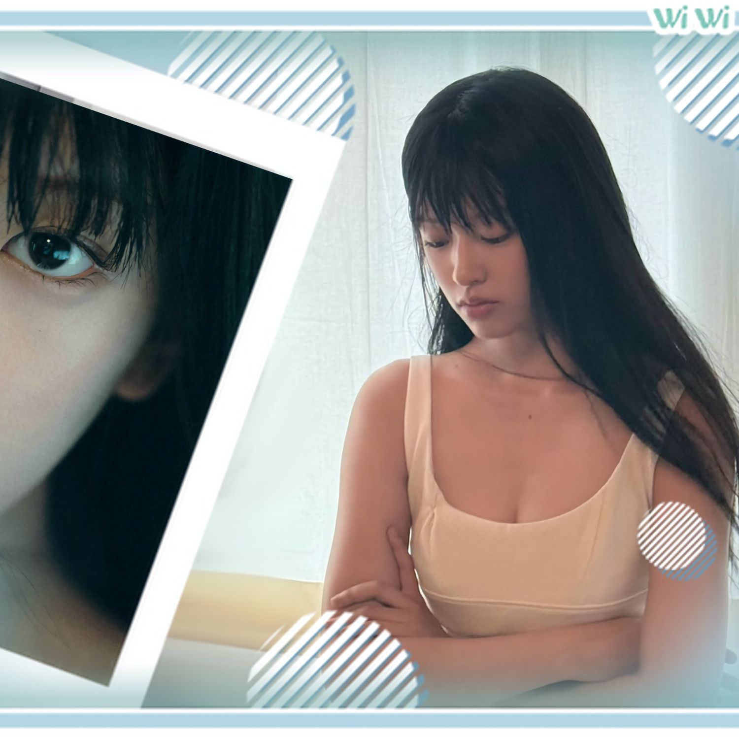 Behind-the-scenes cut of An Yujin (IVE)