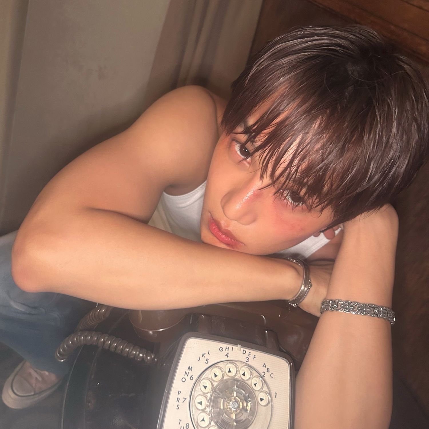 Recent activity shot of Kai (EXO)