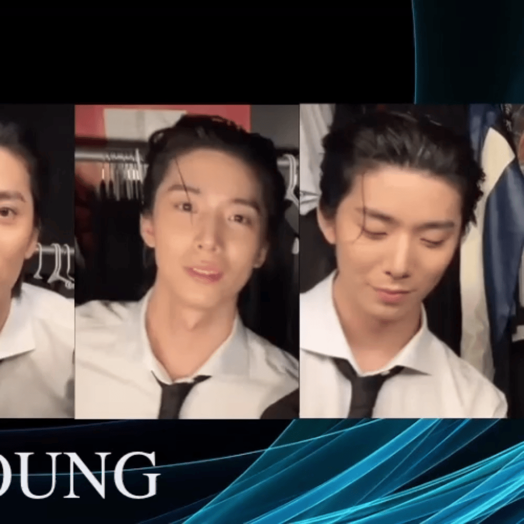 Recent activity shot of Hwiyoung (SF9)