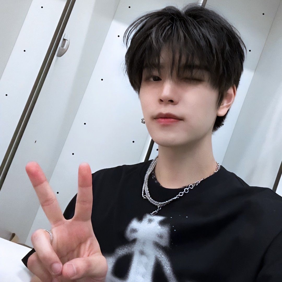 Recent activity shot of Seungmin (Stray Kids)