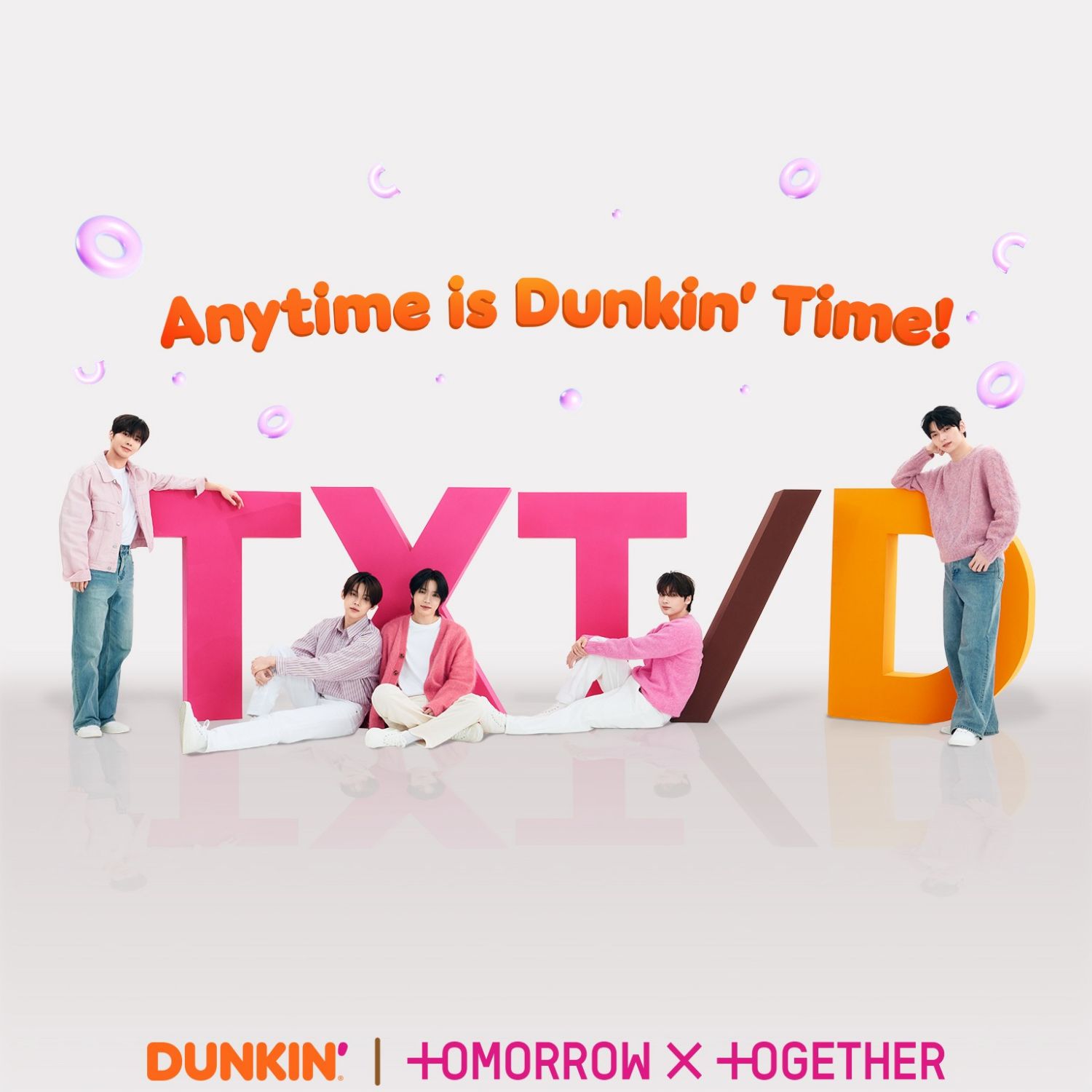 Recent activity shot of TOMORROW X TOGETHER