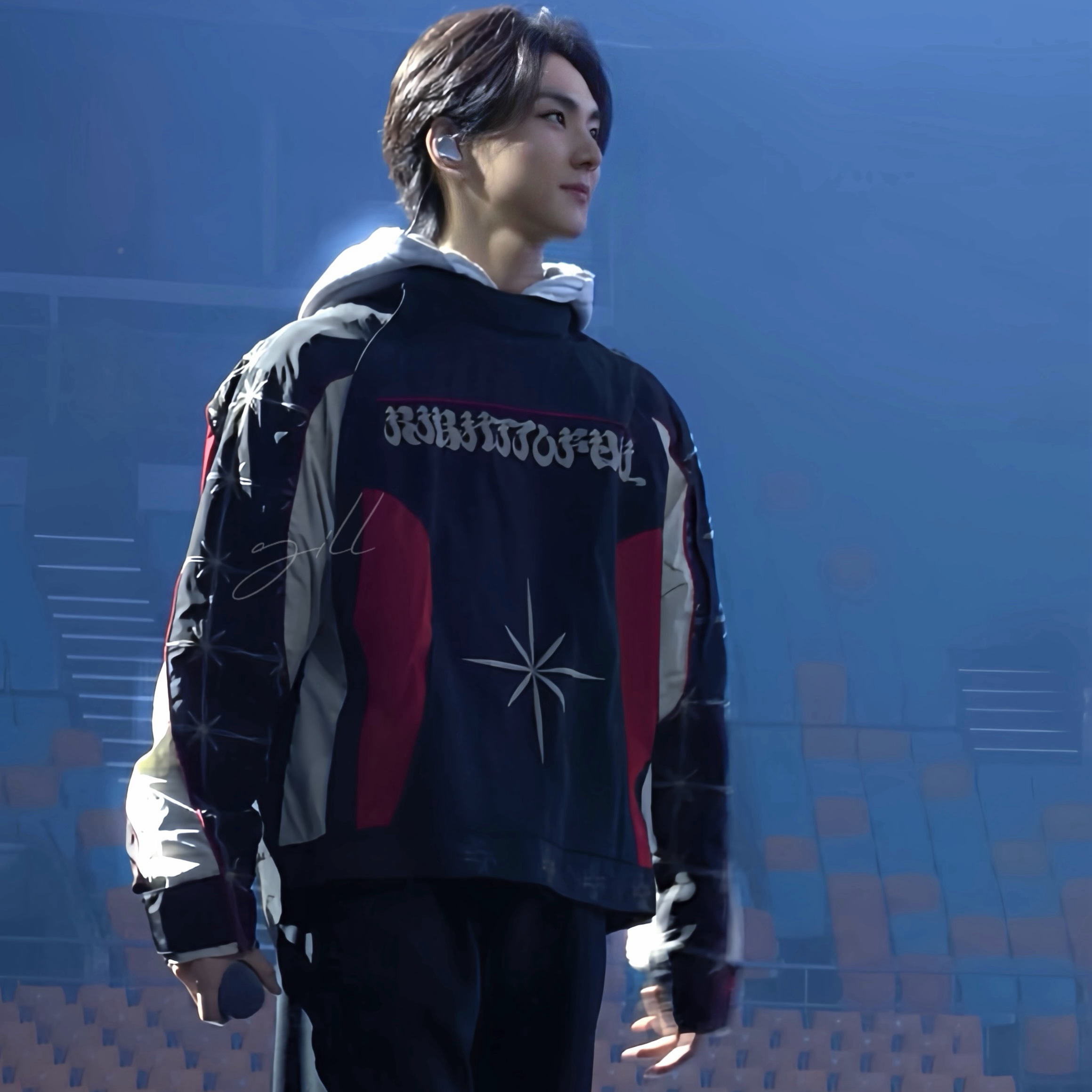 A moment captured by Jungwon (ENHYPEN)'s fan