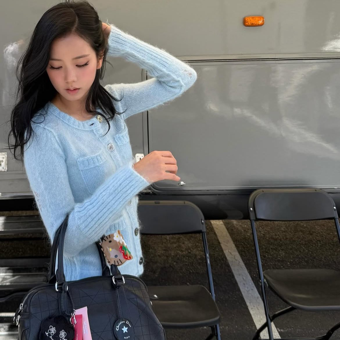 Behind-the-scenes cut of Jisoo (BLACKPINK)