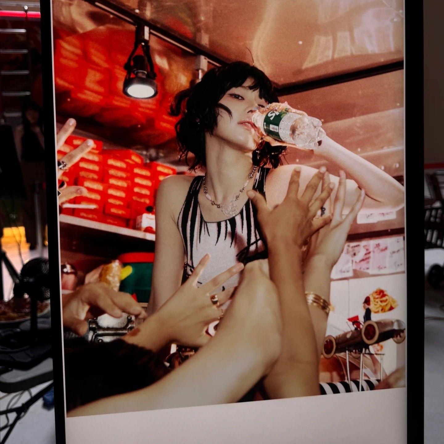 Recent activity shot of Sakura (LE SSERAFIM)