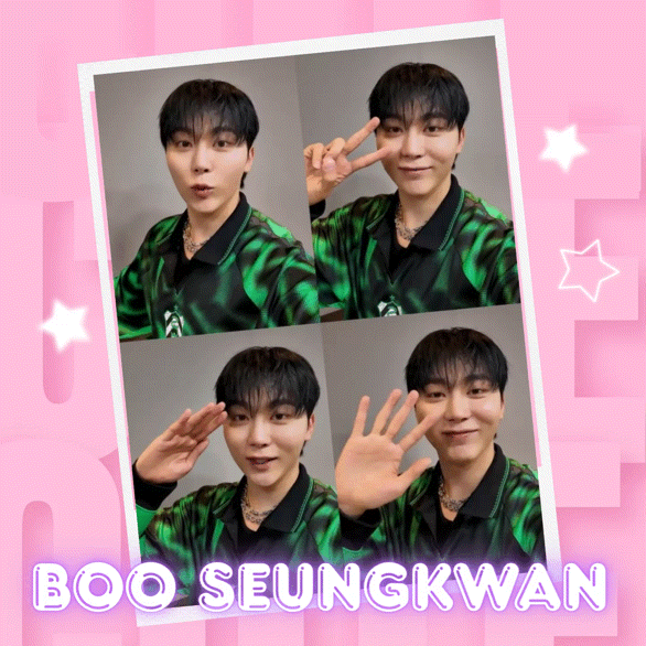 Recent activity shot of Seungkwan (SEVENTEEN)