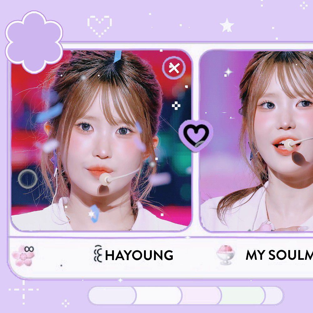 A moment captured by Song Hayoung (fromis_9)'s fan