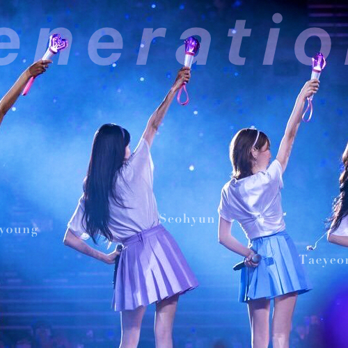 Recent activity shot of Girls' Generation