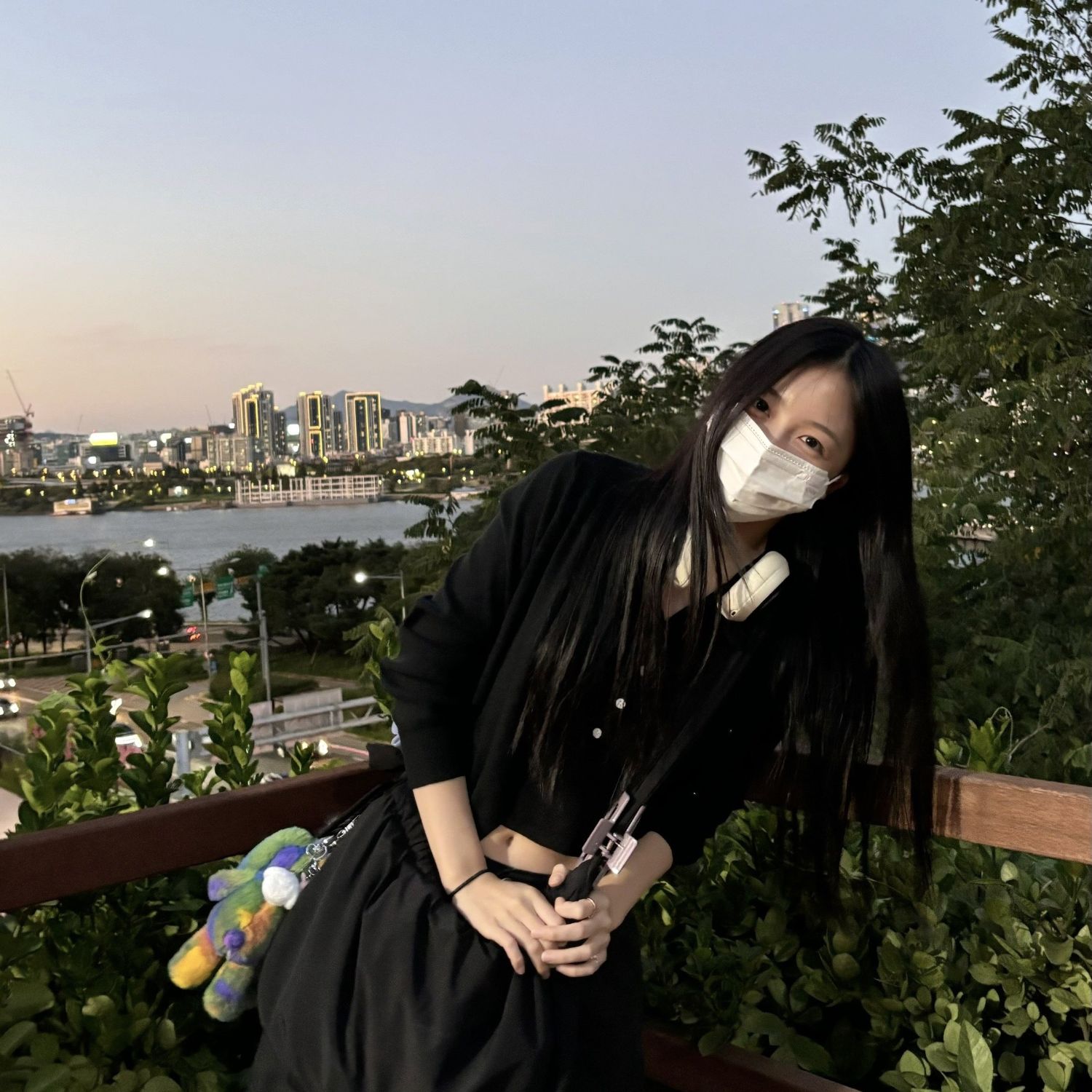 Recent activity shot of Yunseo (BADVILLAIN)