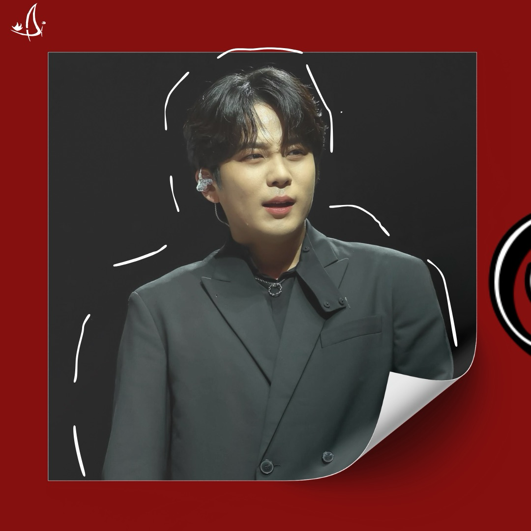 Recent activity shot of Jongho (ATEEZ)