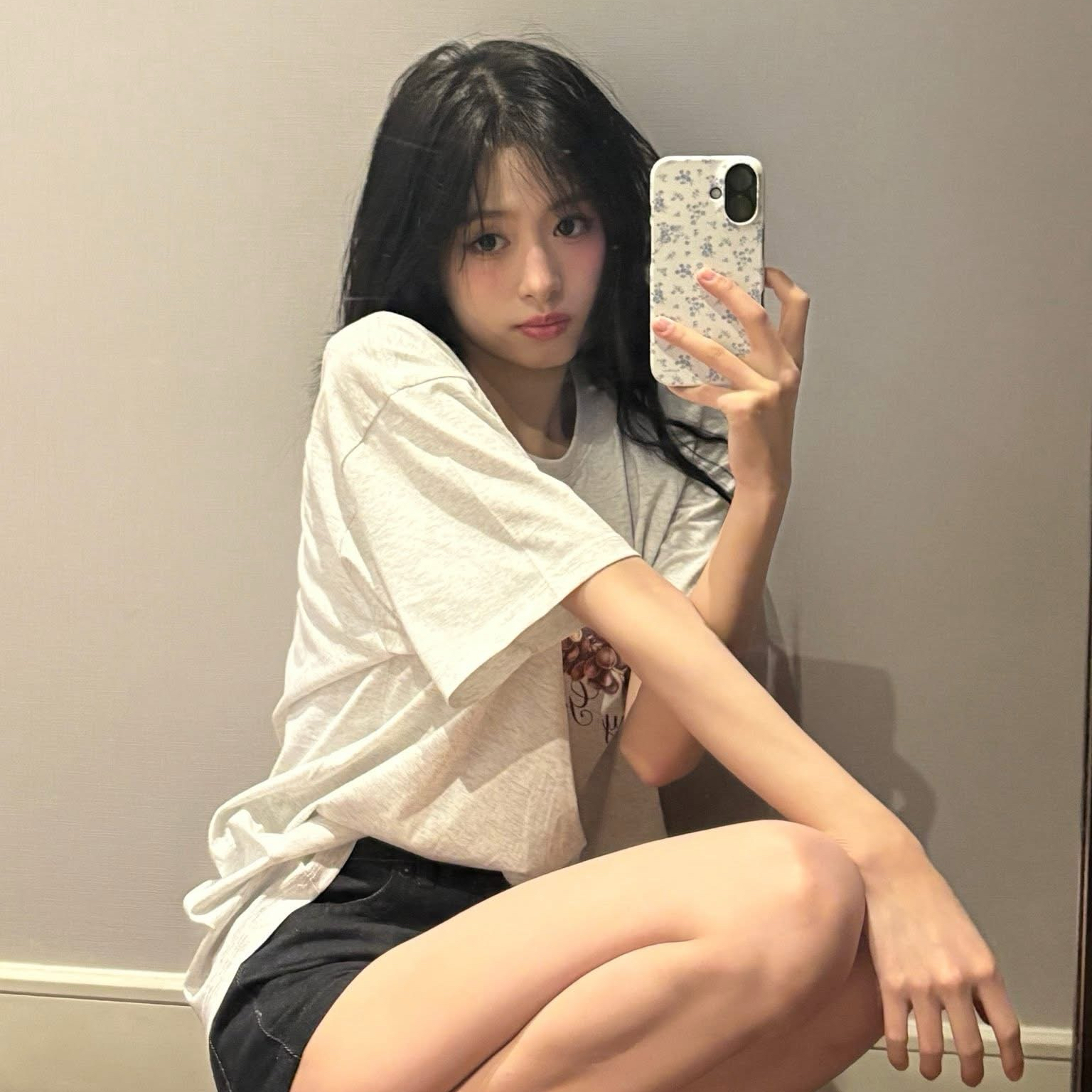 Recent activity shot of Ahyeon (BABYMONSTER)