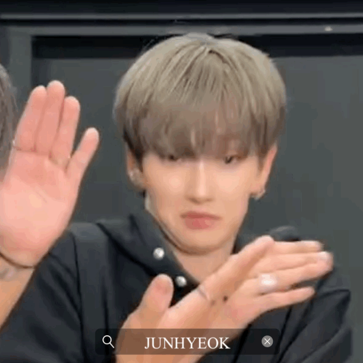 A moment captured by Junhyeok (n.SSign)'s fan