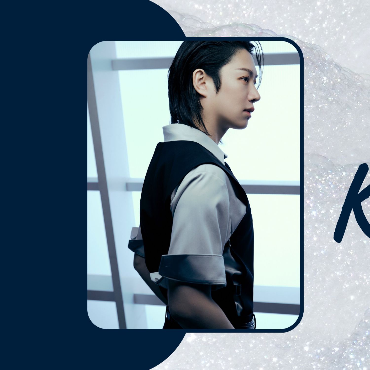 Behind-the-scenes cut of Heechul (Super Junior)