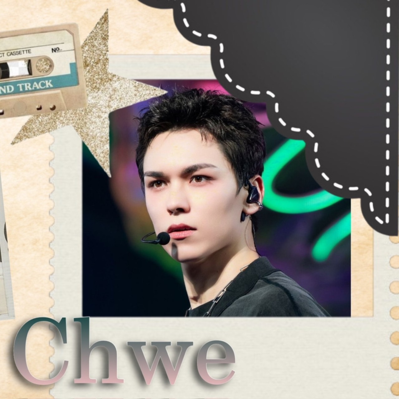 Recent activity shot of Vernon (SEVENTEEN)
