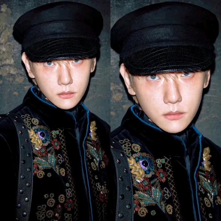 백현 (EXO)의 비하인드 컷