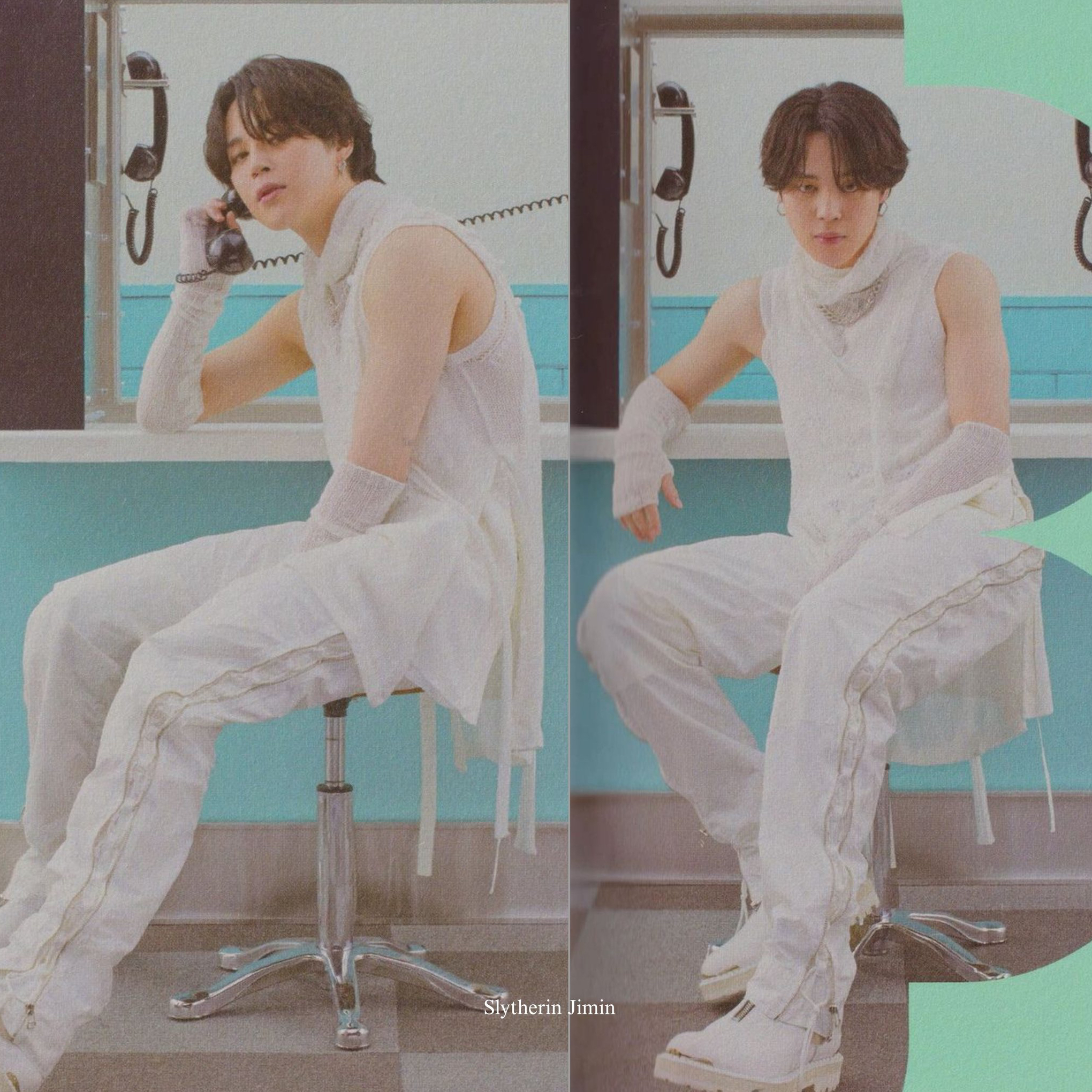 Recent activity shot of Jimin (BTS)
