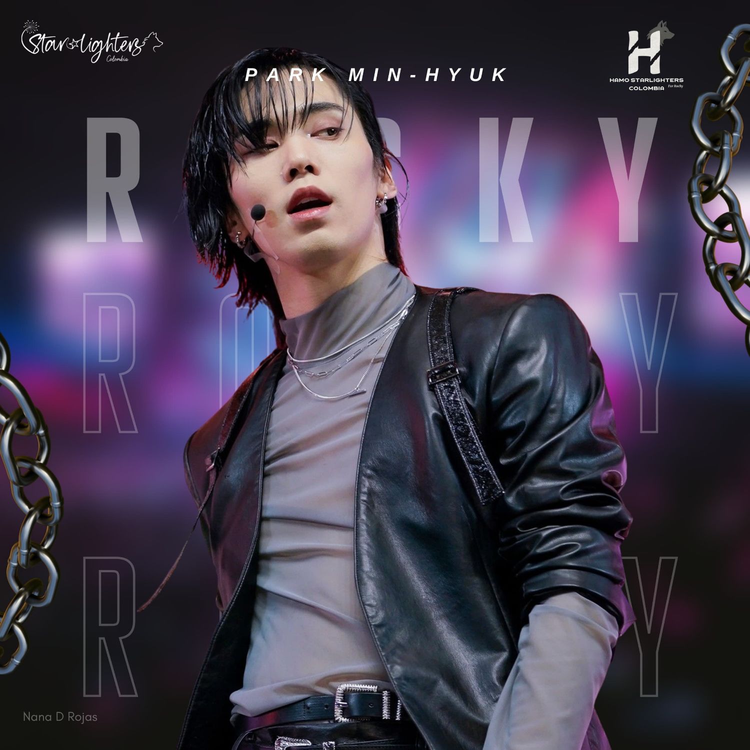 Momen yang diabadikan oleh penggemar Rocky