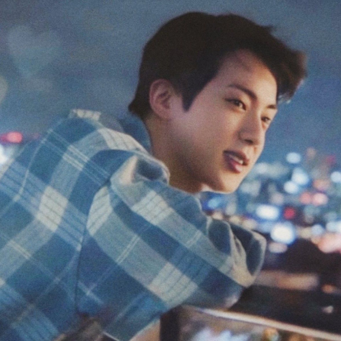Recent activity shot of Jin (BTS)