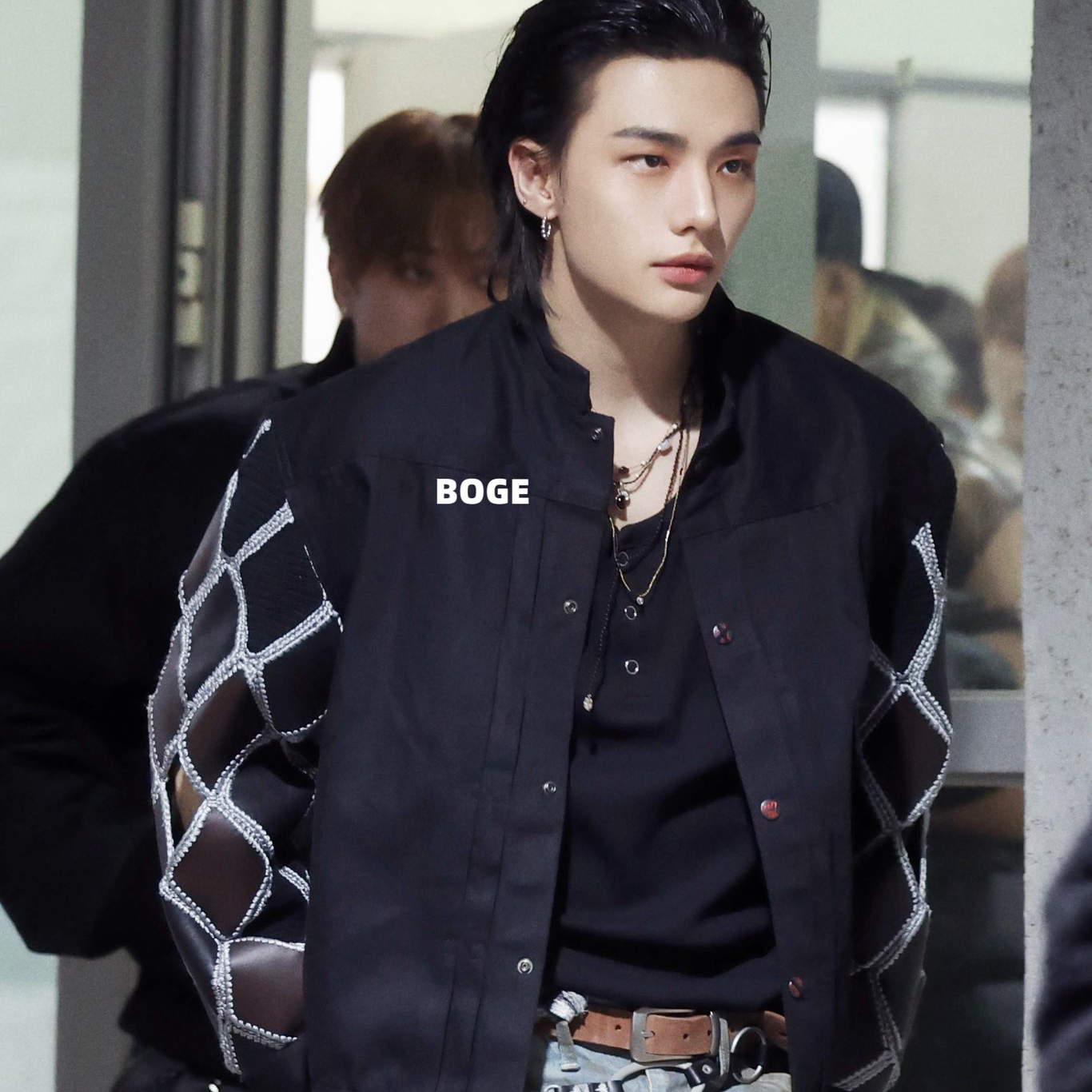 Behind-the-scenes cut of Hyunjin (Stray Kids)