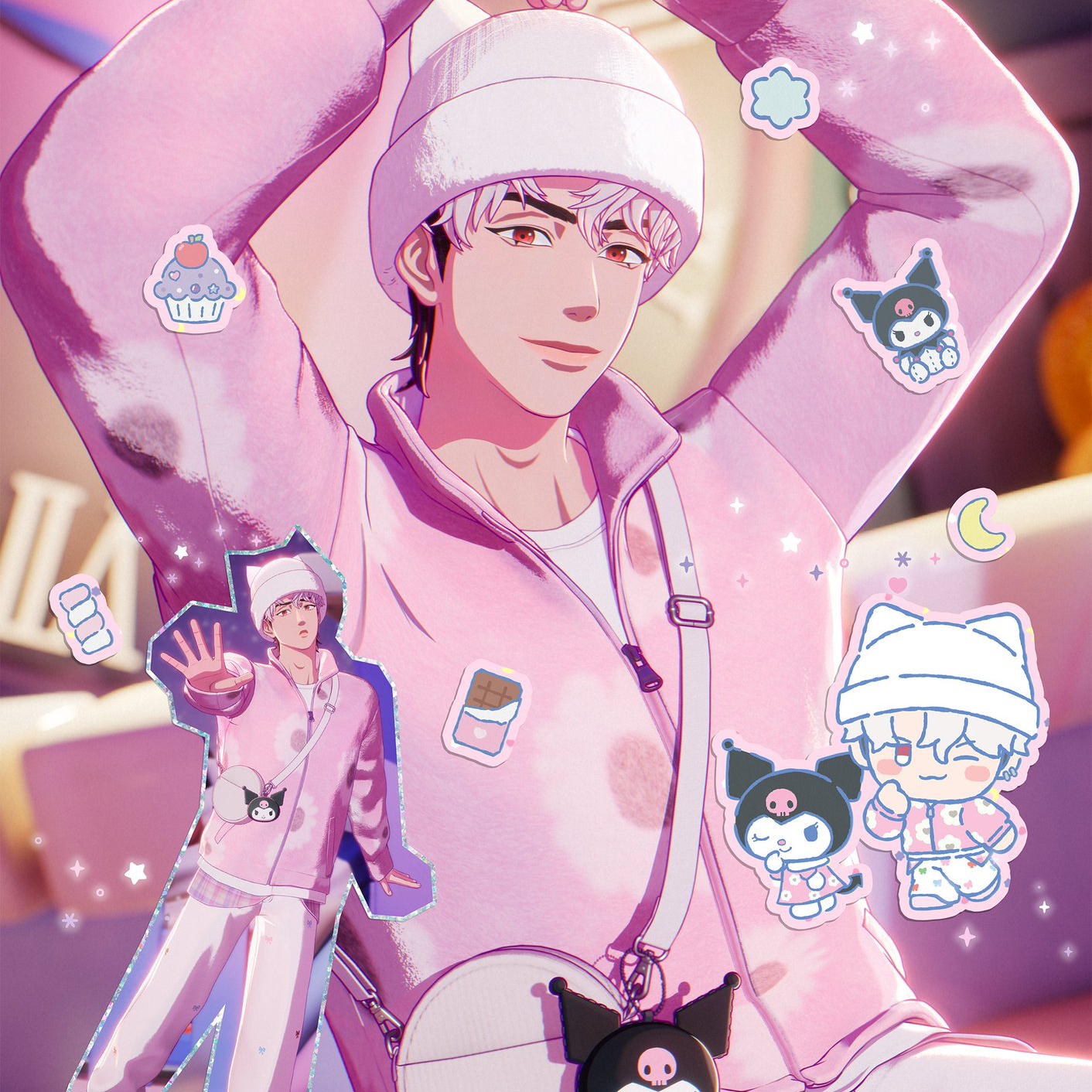 A moment captured by Eunho (PLAVE)'s fan