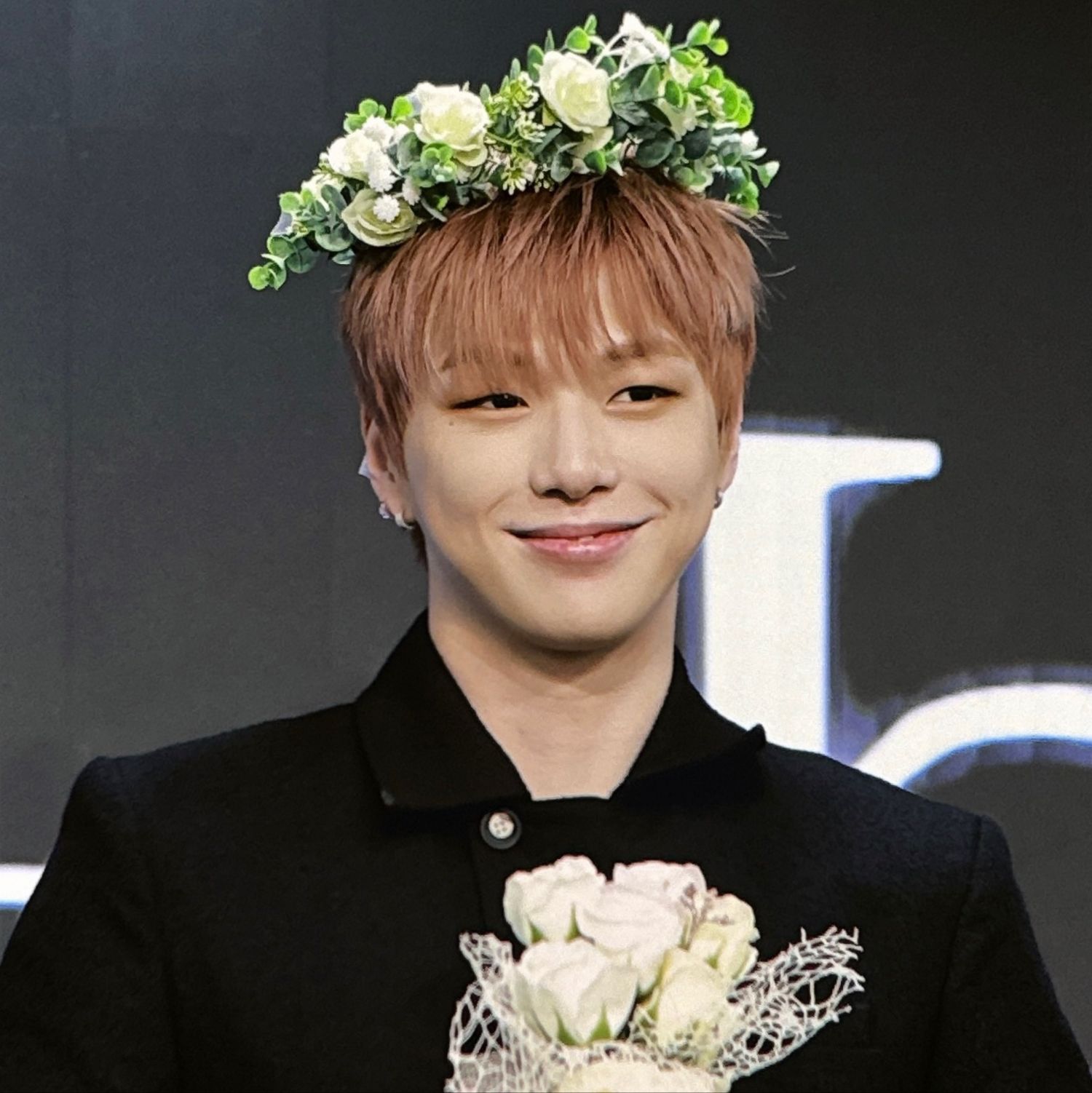 A moment captured by Kang Daniel's fan