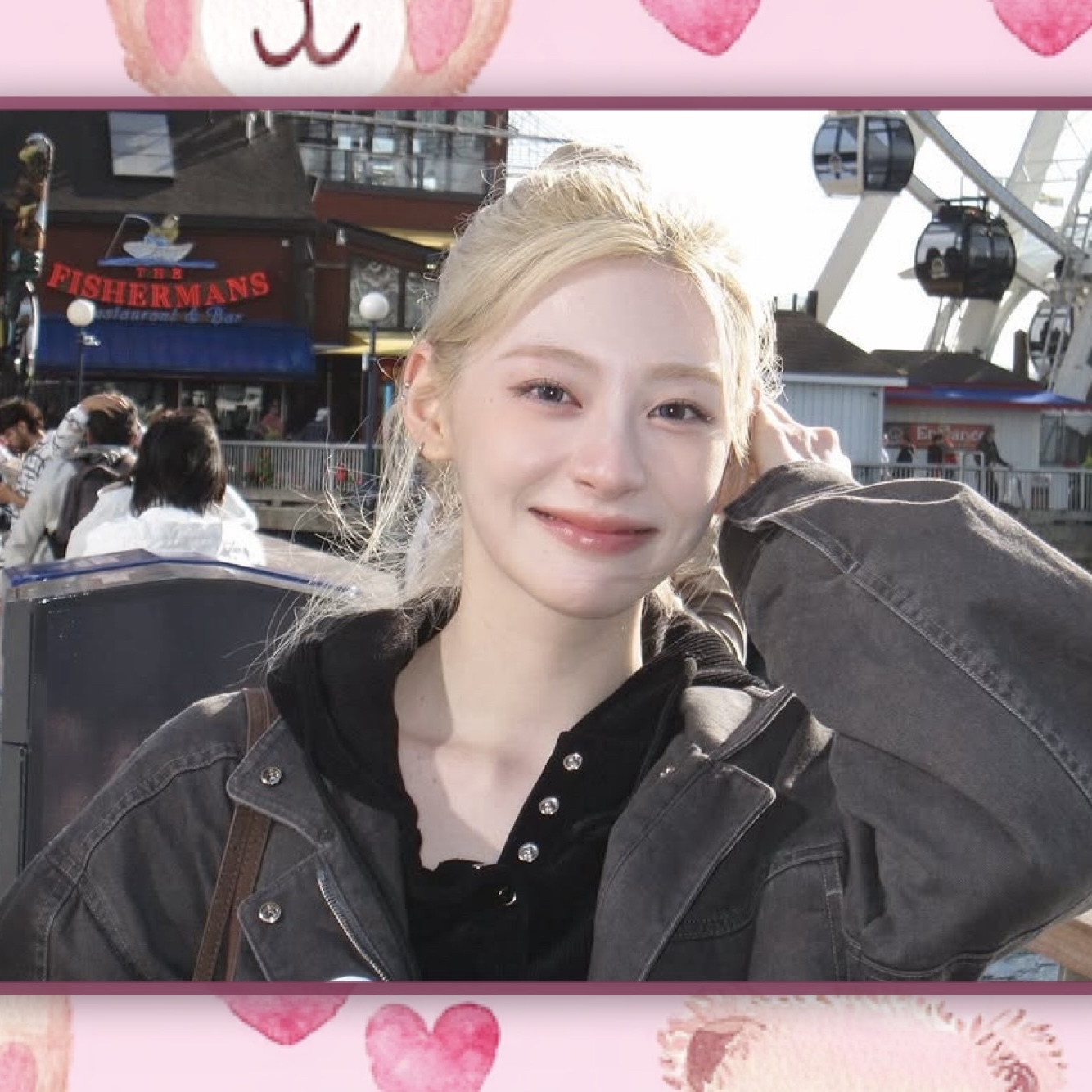 A moment captured by Seeun (STAYC)'s fan