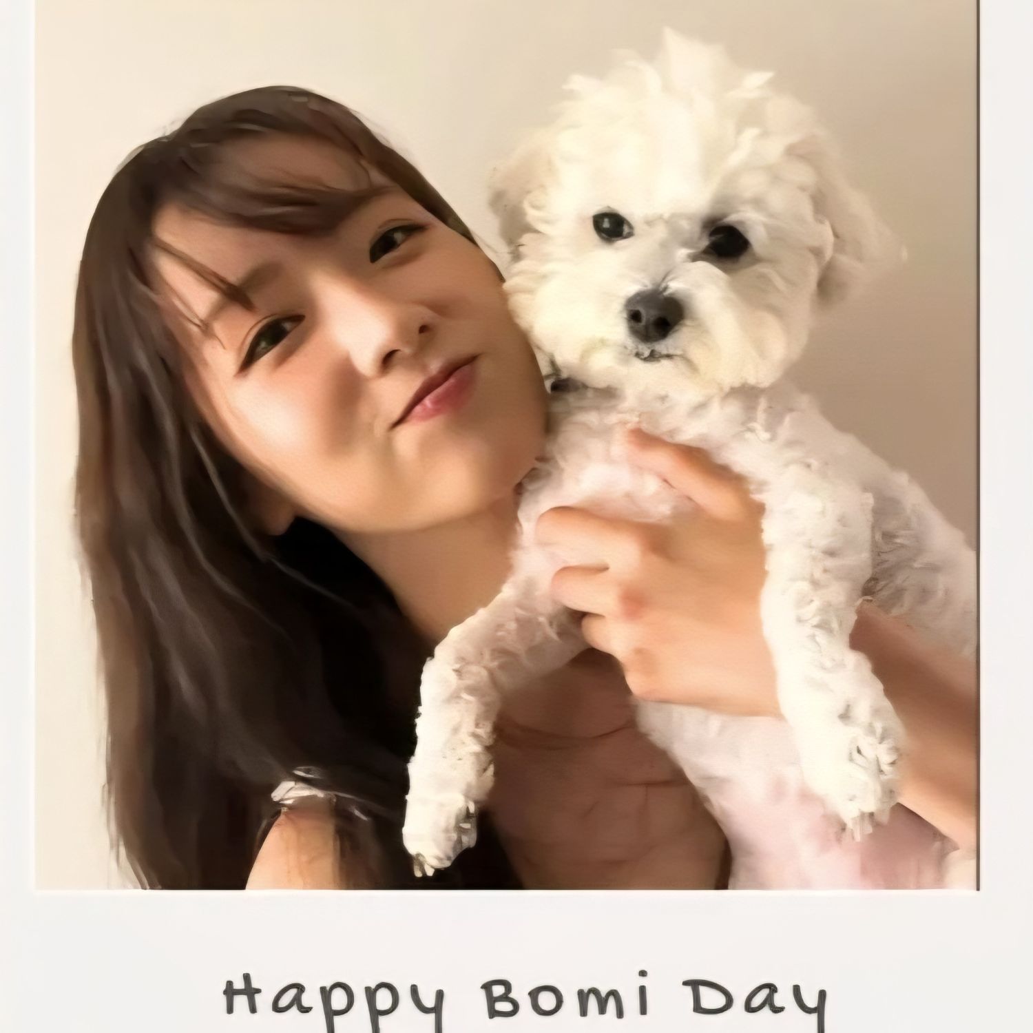 Behind-the-scenes cut of Yoon Bomi (Apink)