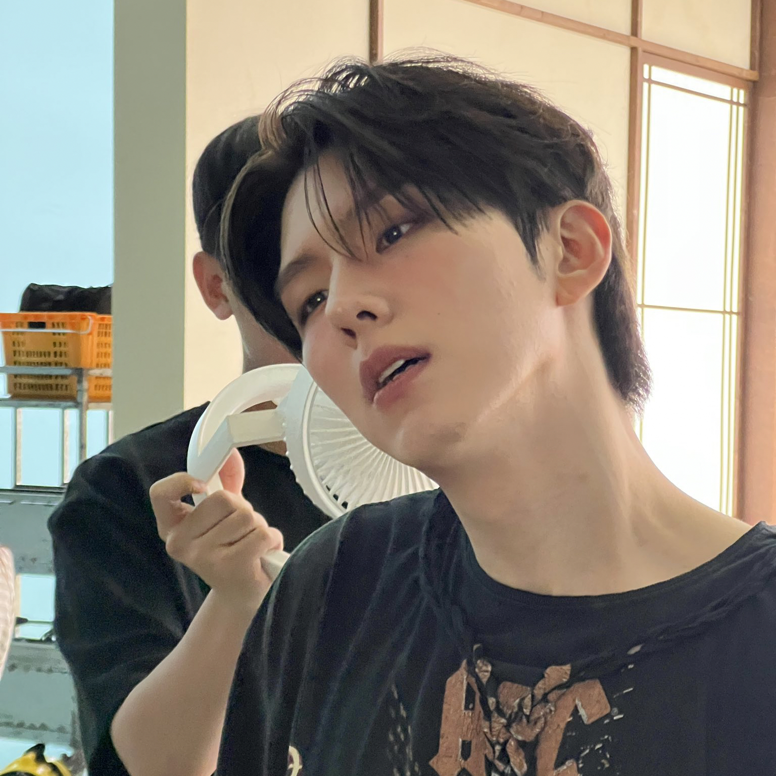 A moment captured by Kihyun (MONSTA X)'s fan