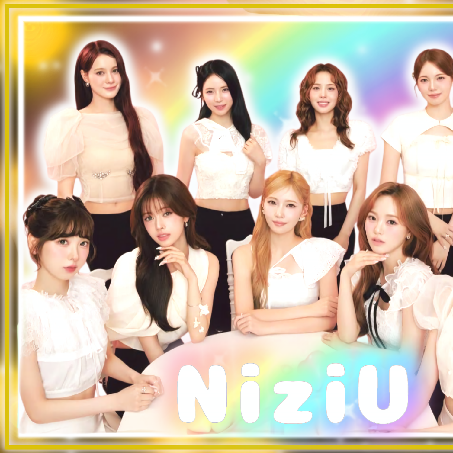 Behind-the-scenes cut of NiziU