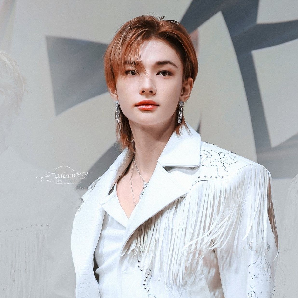 A moment captured by Hyunjin (Stray Kids)'s fan