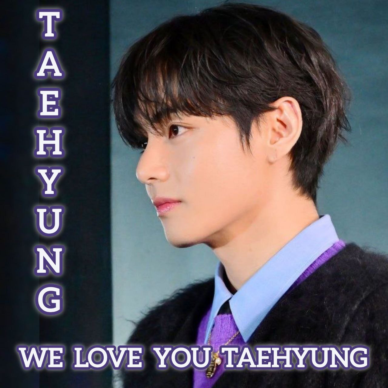 A moment captured by V (BTS)'s fan