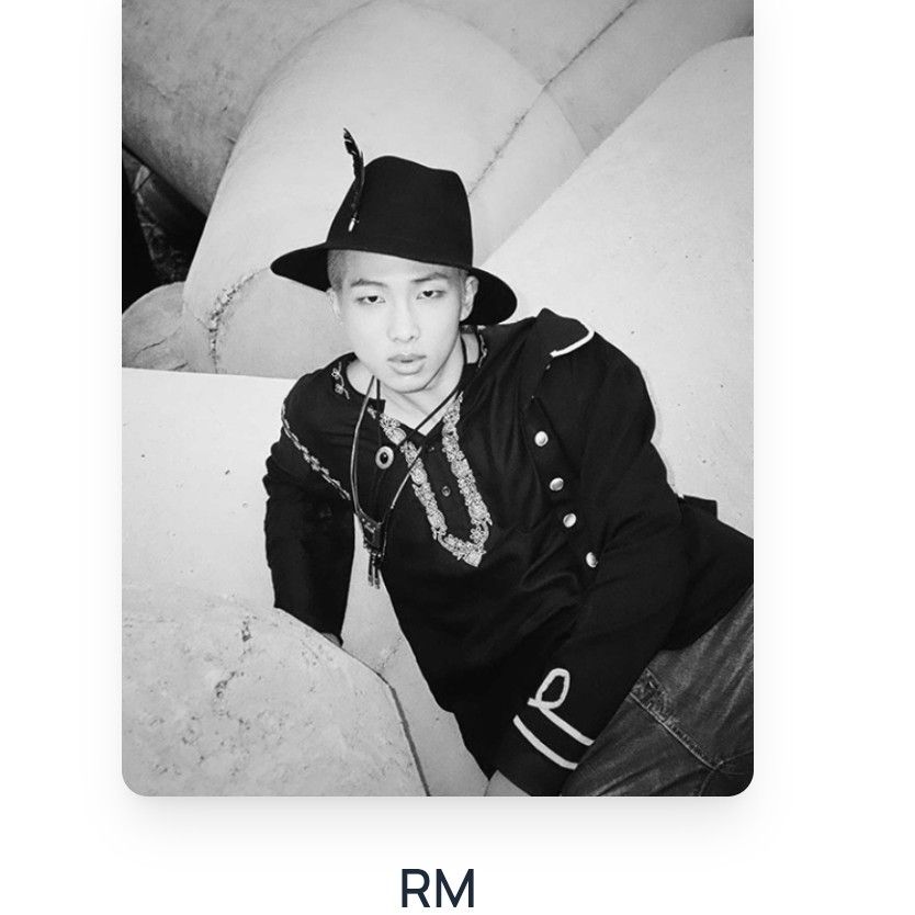 A moment captured by RM (BTS)'s fan
