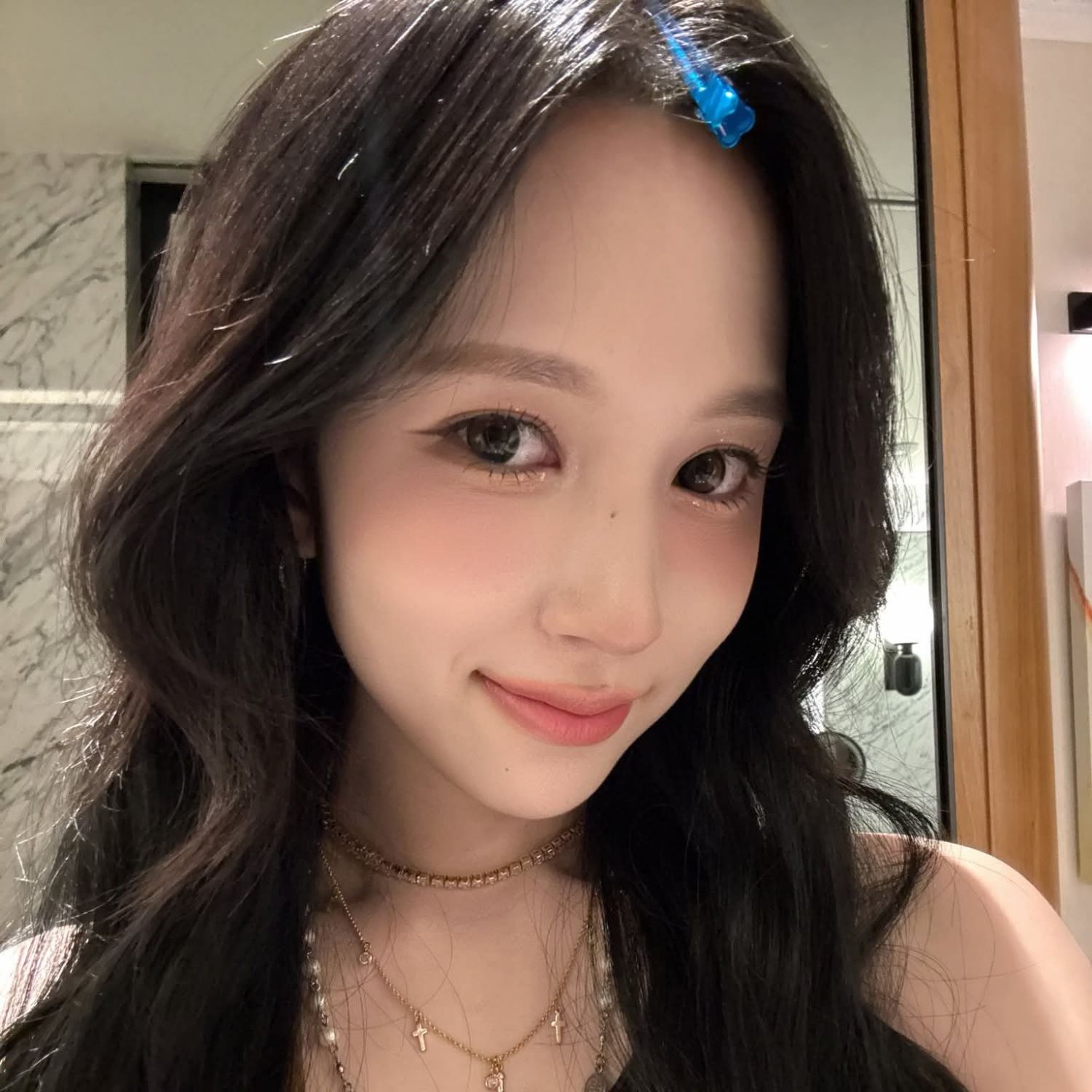 Recent activity shot of Mina (TWICE)