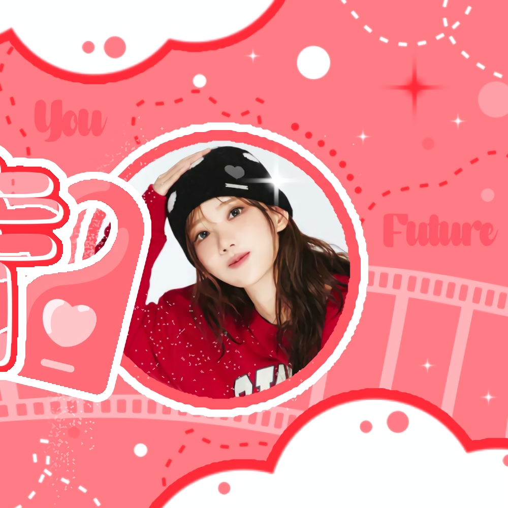 A moment captured by Magenta (QWER)'s fan