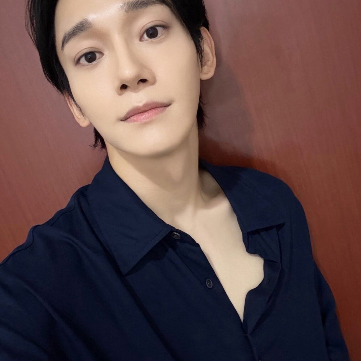 Recent activity shot of Chen (EXO)